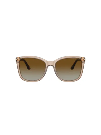 Emporio Armani napszemüveg - Transparent Tundra / Gradient Brown Polarized