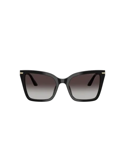 Emporio Armani napszemüveg - Shiny Black / Gradient Grey