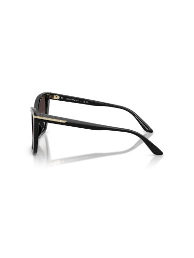 Emporio Armani napszemüveg - Shiny Black / Gradient Grey