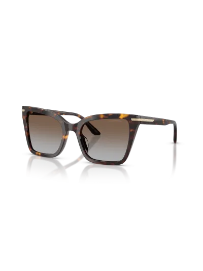 Emporio Armani napszemüveg - Shiny Havana / Brown Gradient Grey