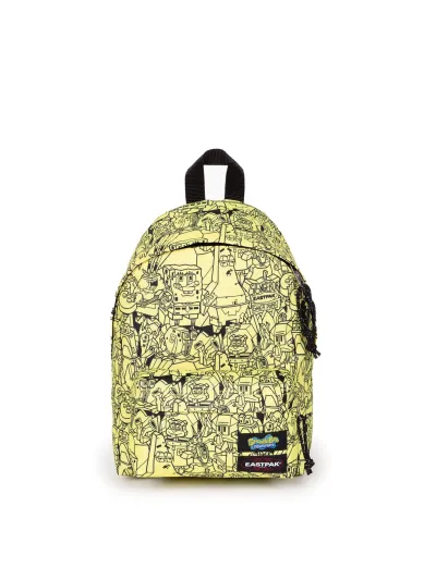Eastpak - Orbit / All over yellow - Uniszex hátizsák