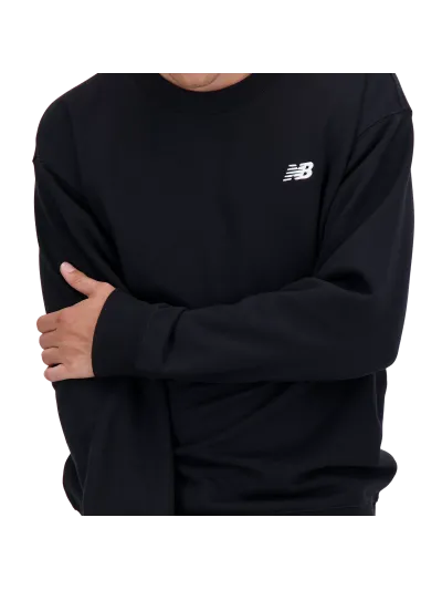 New Balance - MT41507BK - Férfi melegítő pulóver