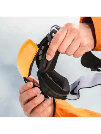 Oakley síszemüveg - Line Miner Pro L - Matte Black / Prizm Snow Sapphire Iridium + Lencse