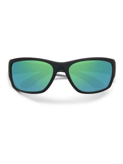 Polaroid napszemüveg - Matte Black Green / Gradient Grey Polarized
