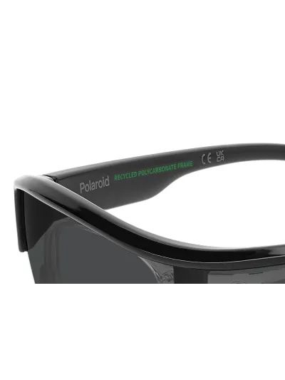 Polaroid napszemüveg -2in1 with Optic Frame - Black / Blue Polarized