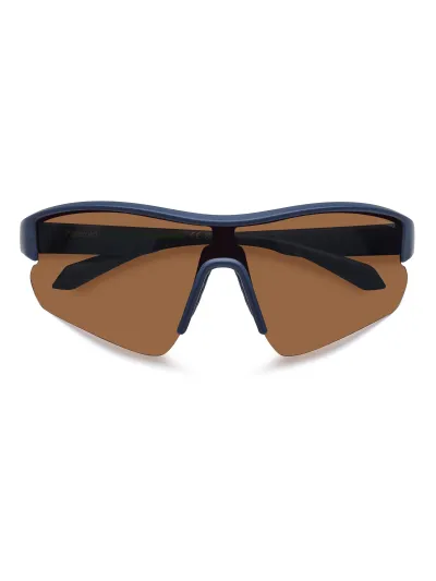 Polaroid napszemüveg -2in1 with Optic Frame - Blue / Brown Polarized