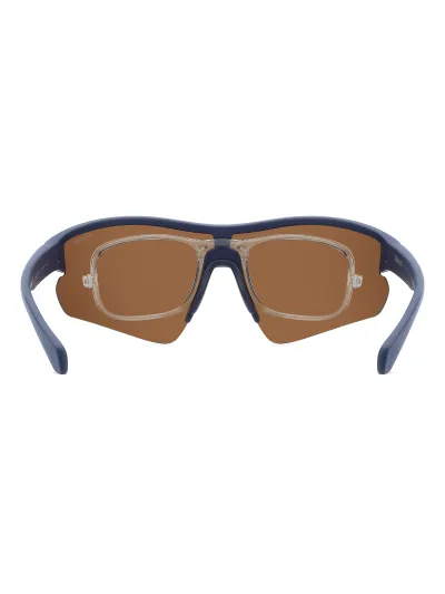 Polaroid napszemüveg -2in1 with Optic Frame - Blue / Brown Polarized
