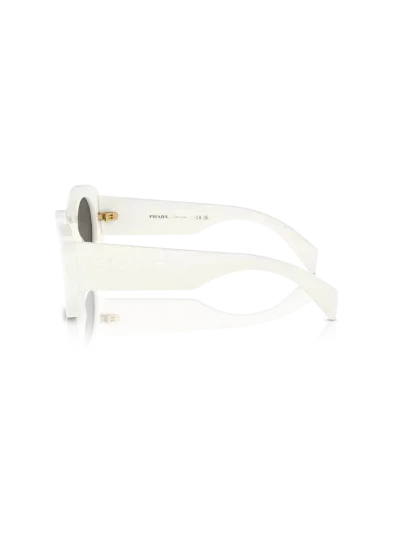 Prada napszemüveg - Powder White / Dark grey
