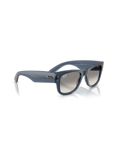 Ray-Ban napszemüveg - Mega Wayfarer - Transparent Dark Blue / Clear Gradient Grey