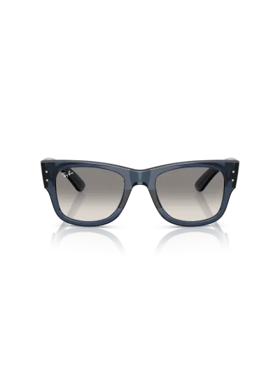Ray-Ban napszemüveg - Mega Wayfarer - Transparent Dark Blue / Clear Gradient Grey