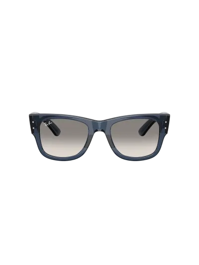 Ray-Ban napszemüveg - Mega Wayfarer - Transparent Dark Blue / Clear Gradient Grey