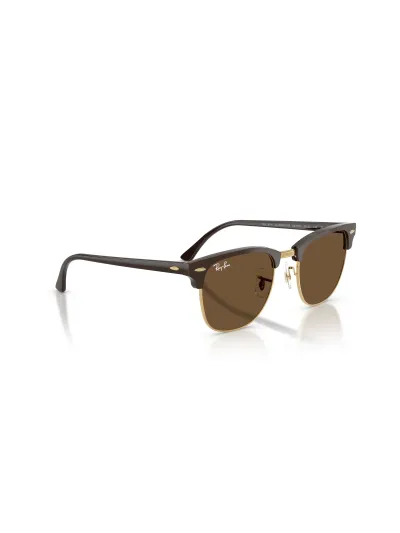Ray-Ban napszemüveg - Clubmaster - Brown and Gold / Dark Brown