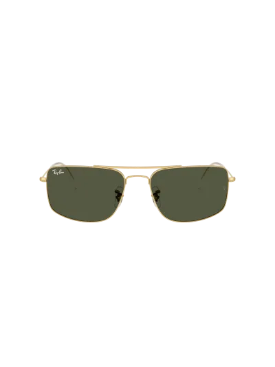 Ray-Ban napszemüveg - Explorer - Gold / Green