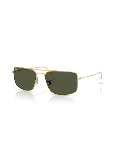 Ray-Ban napszemüveg - Explorer - Gold / Green