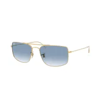 Ray-Ban napszemüveg - Explorer - Gold / Transparent Gradient Blue