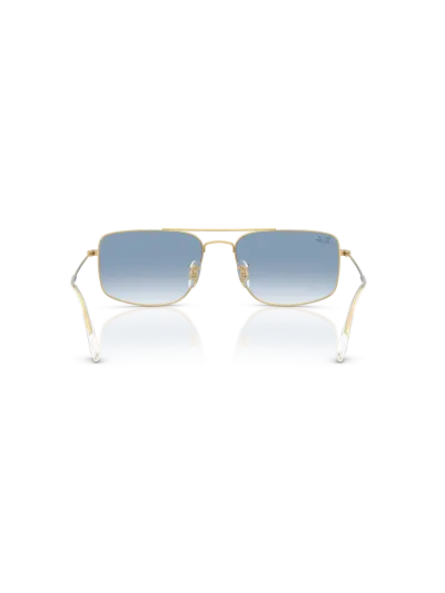 Ray-Ban napszemüveg - Explorer - Gold / Transparent Gradient Blue