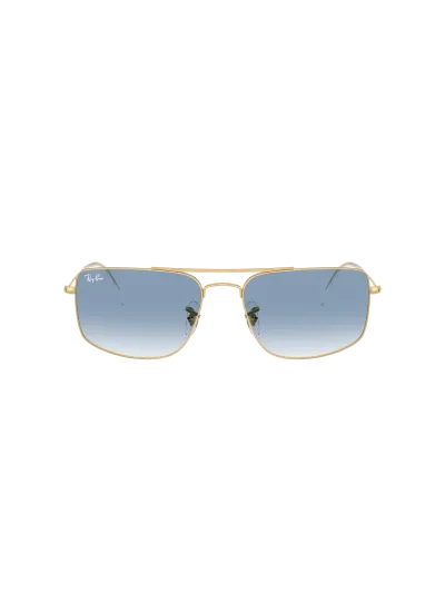 Ray-Ban napszemüveg - Explorer - Gold / Transparent Gradient Blue
