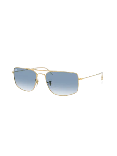 Ray-Ban napszemüveg - Explorer - Gold / Transparent Gradient Blue