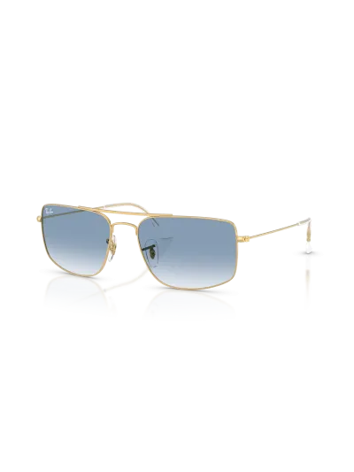 Ray-Ban napszemüveg - Explorer - Gold / Transparent Gradient Blue