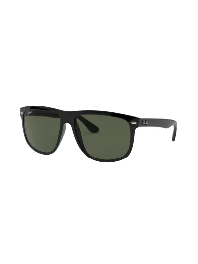 Ray-Ban napszemüveg - BOYFRIEND - Black / Dark Green Polarized