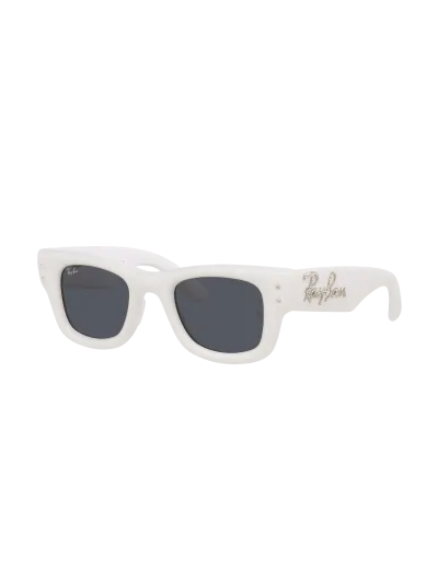 Ray-Ban x A$AP ROCKY napszemüveg - Wayfarer Puffer - White / Black