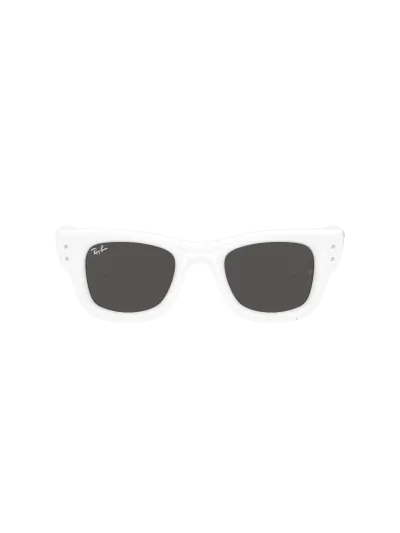 Ray-Ban x A$AP ROCKY napszemüveg - Wayfarer Puffer - White / Black