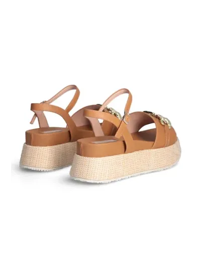 Liu Jo - Platformos Bőr Női szandál