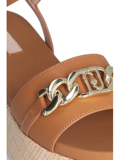 Liu Jo - Platformos Bőr Női szandál