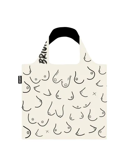 Briony - Boobieful - Újrahasznosított bevásárlótáska