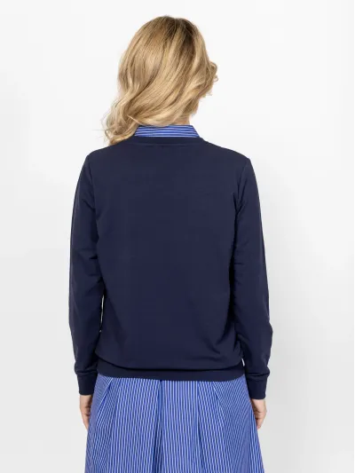 Heavy Tools - DINNA / NAVY - Elegáns Női pulóver