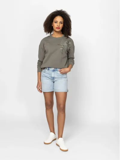 Heavy Tools - DAMMY / KHAKI - Elegáns Női pulóver