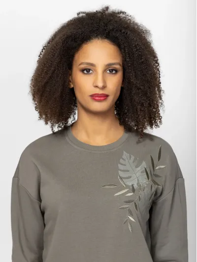 Heavy Tools - DAMMY / KHAKI - Elegáns Női pulóver