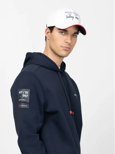 Heavy Tools - SILO / NAVY - Férfi melegítő pulóver
