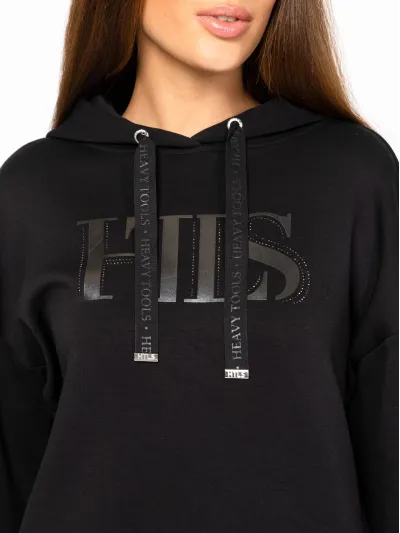 Heavy Tools - SACI / BLACK - Sportos Női pulóver