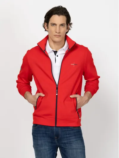 Heavy Tools - TELMES / RED - Férfi melegítő pulóver