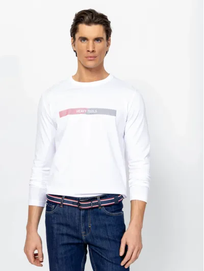 Heavy Tools - CANARO / WHITE - Férfi póló