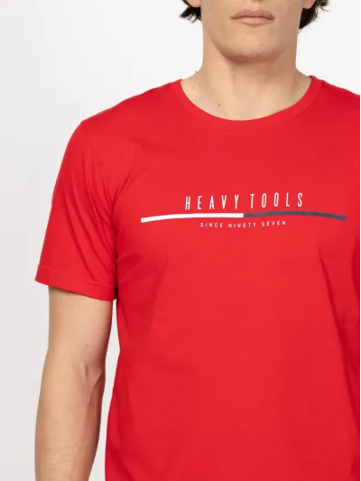 Heavy Tools - MACON / RED - Férfi póló