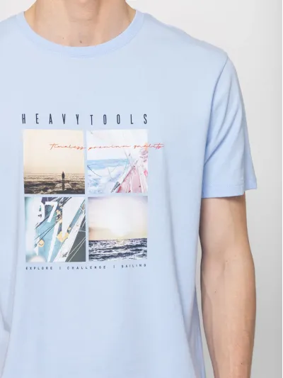 Heavy Tools - MIRVO / LIGHTBLUE - Férfi póló