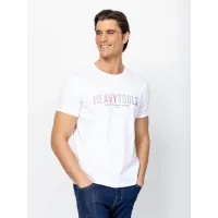 Heavy Tools - MERLOS / WHITE - Férfi póló