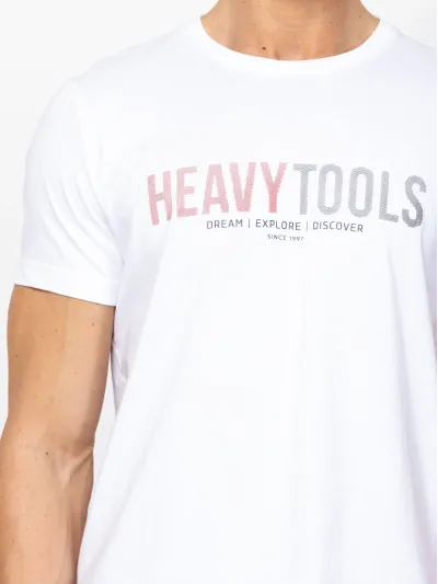 Heavy Tools - MERLOS / WHITE - Férfi póló
