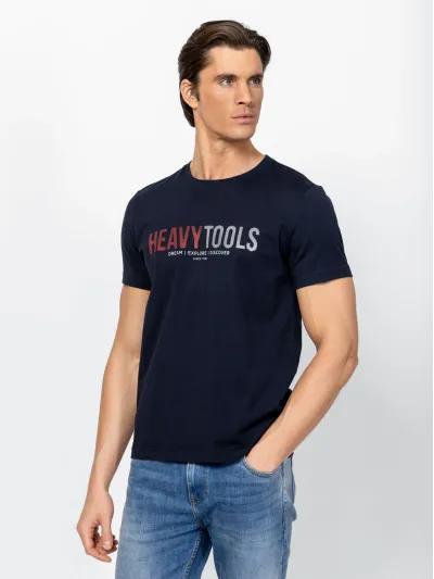 Heavy Tools - MERLOS / NAVY - Férfi póló