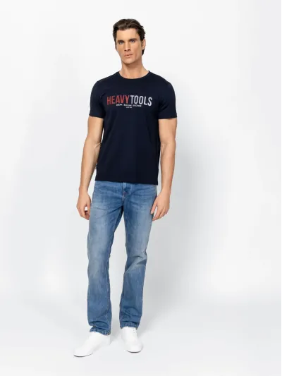 Heavy Tools - MERLOS / NAVY - Férfi póló