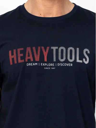 Heavy Tools - MERLOS / NAVY - Férfi póló