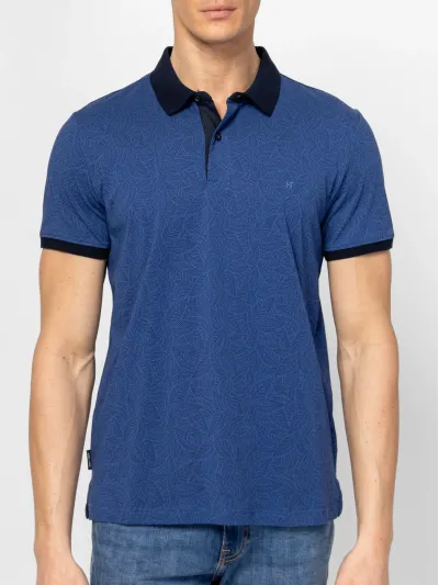 Heavy Tools - DAVOTER / NAVY - Galléros Férfi póló