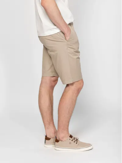 Heavy Tools - WALLNUT / BEIGE - Elegáns Férfi rövidnadrág