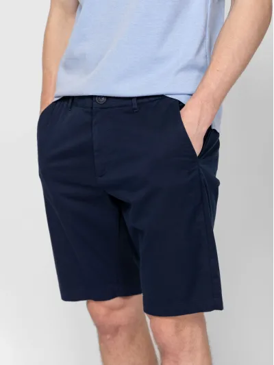 Heavy Tools - WALLNUT / NAVY - Elegáns Férfi rövidnadrág