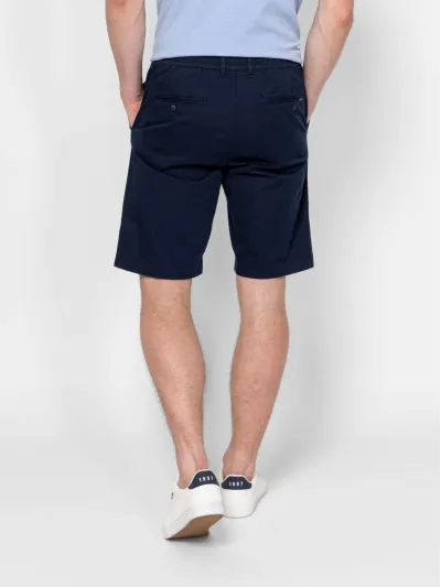 Heavy Tools - WALLNUT / NAVY - Elegáns Férfi rövidnadrág
