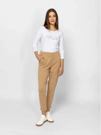 Heavy Tools - FLUMPIS26 / BEIGE - Elegáns Női nadrág