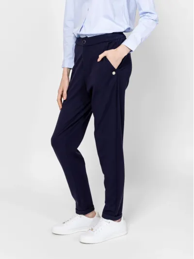 Heavy Tools - FLUMPILONG / NAVY - Elegáns Női nadrág