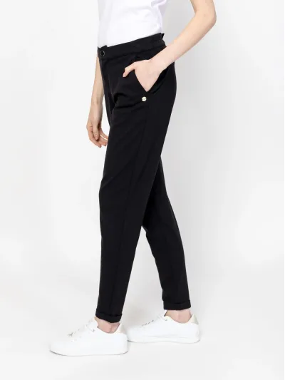 Heavy Tools - FLUMPILONG / BLACK - Elegáns Női nadrág